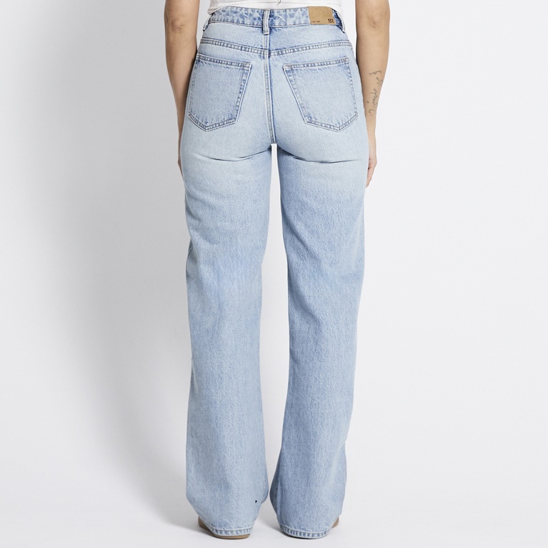 High waist wide jeans "Boulevard" Light used